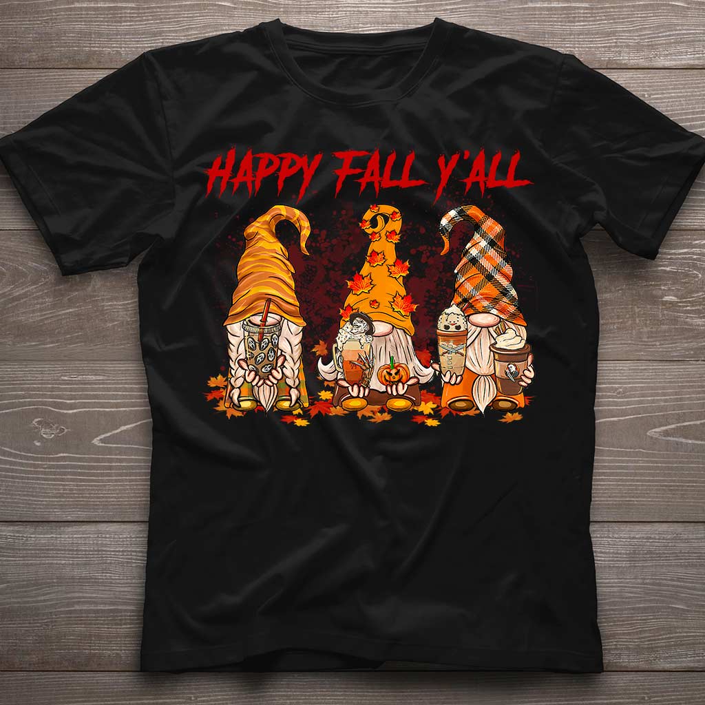 Happy Fall Y'all - Halloween T-shirt and Hoodie