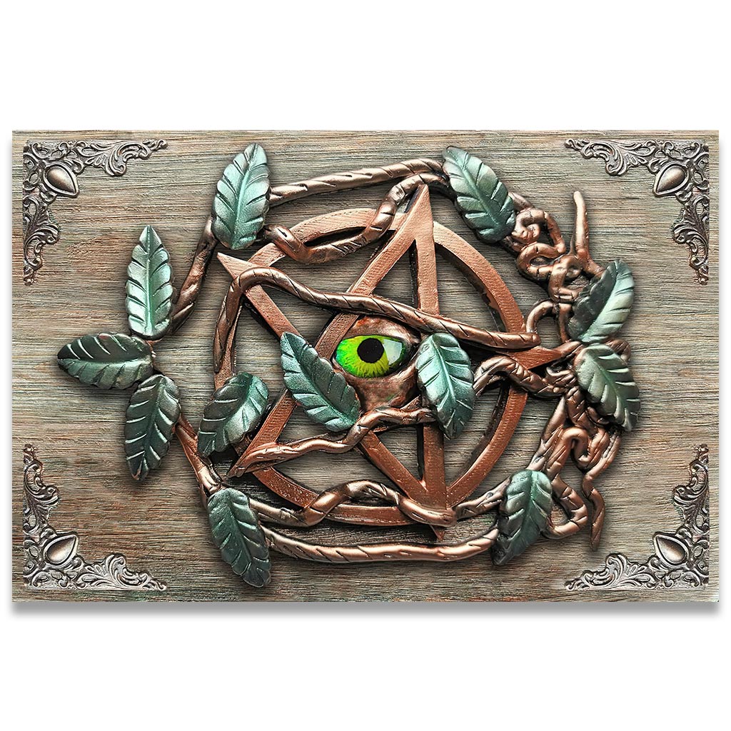 Mystical Witch - Witch Doormat With 3D Pattern Print