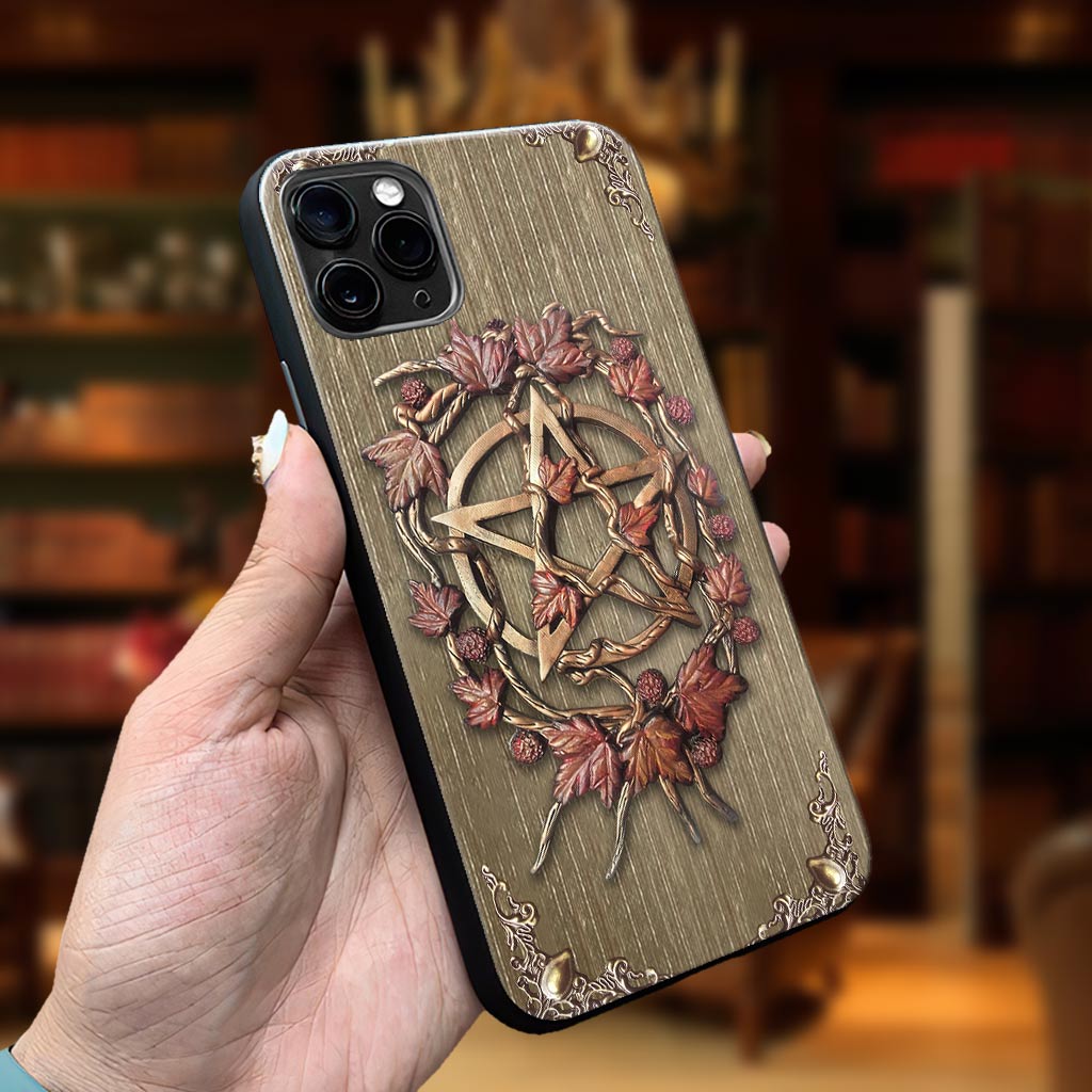 Mystical Witch - Witch Phone Case With 3D Pattern Print