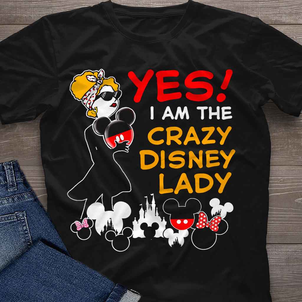 I'm The Crazy Magic Lady Mouse T-shirt and Hoodie 112021