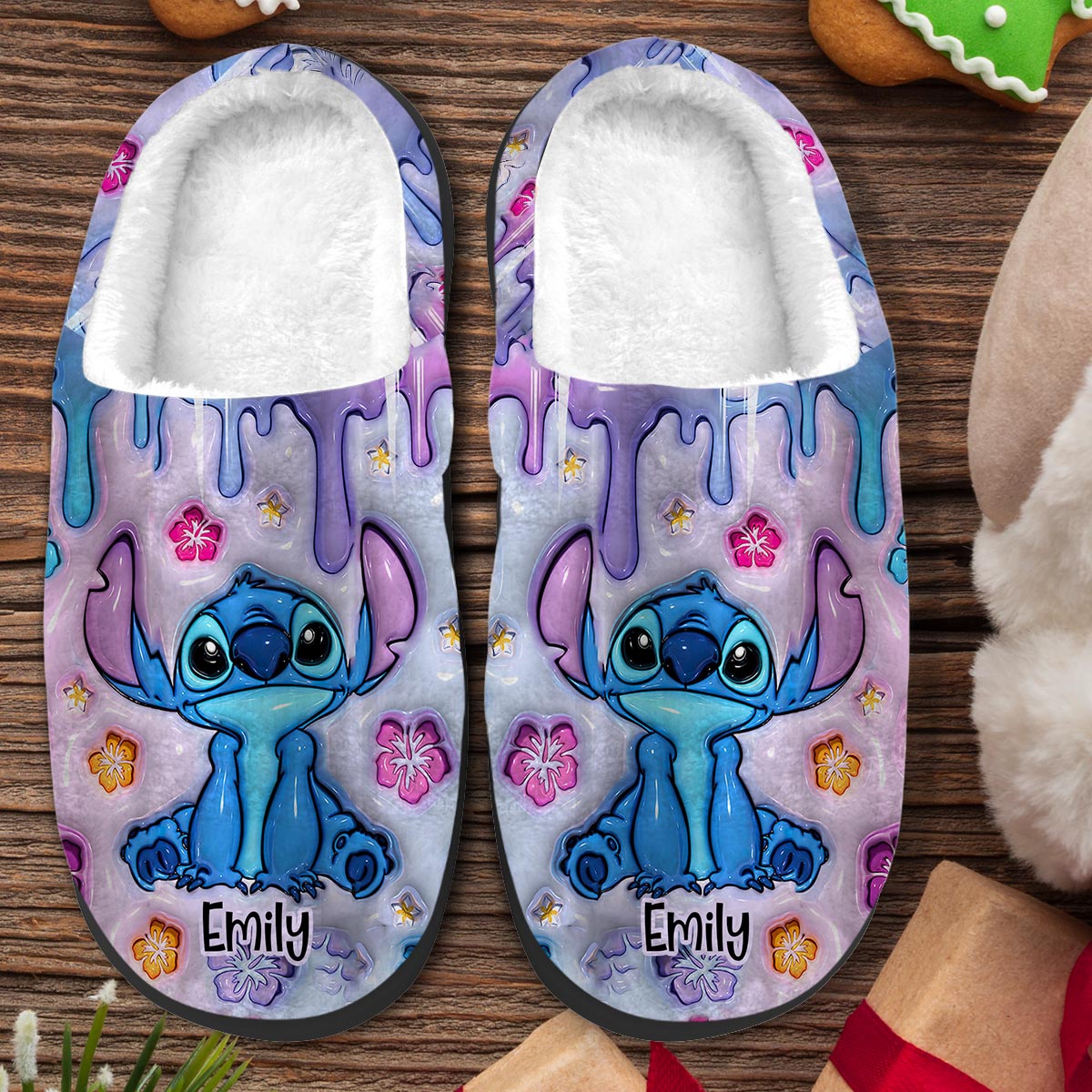 Ohana Means Family - Personalized Ohana Slippers