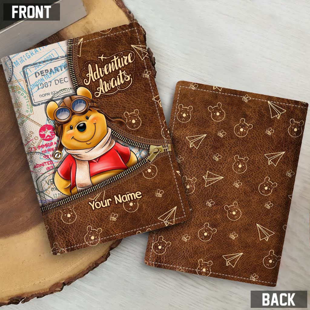 Adventure Awaits - Personalized Mouse Passport Holder