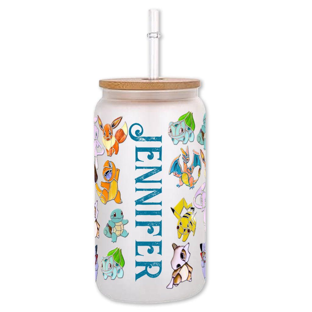 Monster Trainer - Personalized Monster Trainer Can Glass