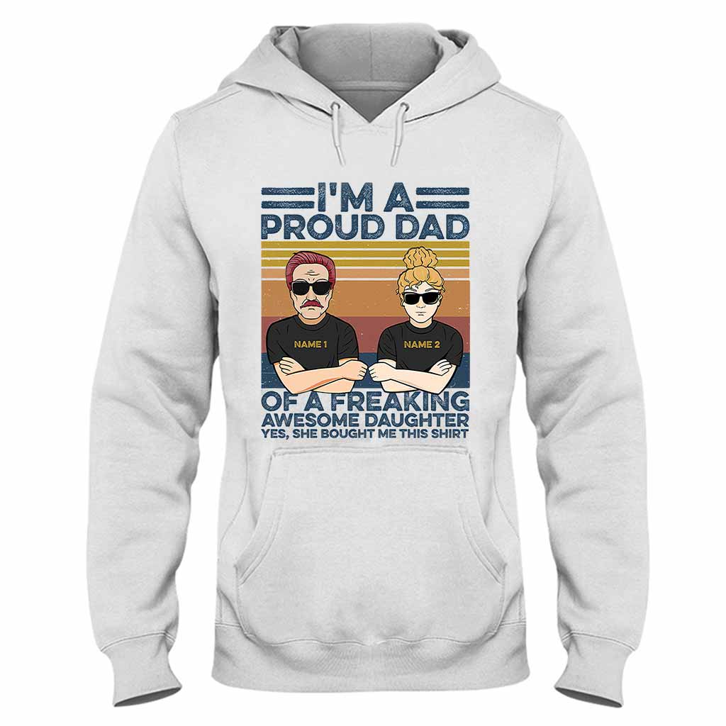 Like Father Like Daughter Personalized - Father T-shirt And Hoodie 072021