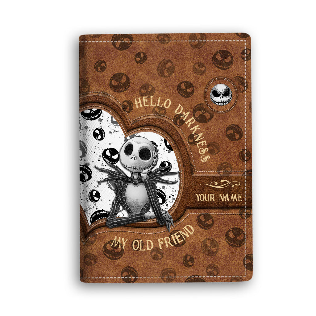 Hello Darkness - Personalized Nightmare Passport Holder