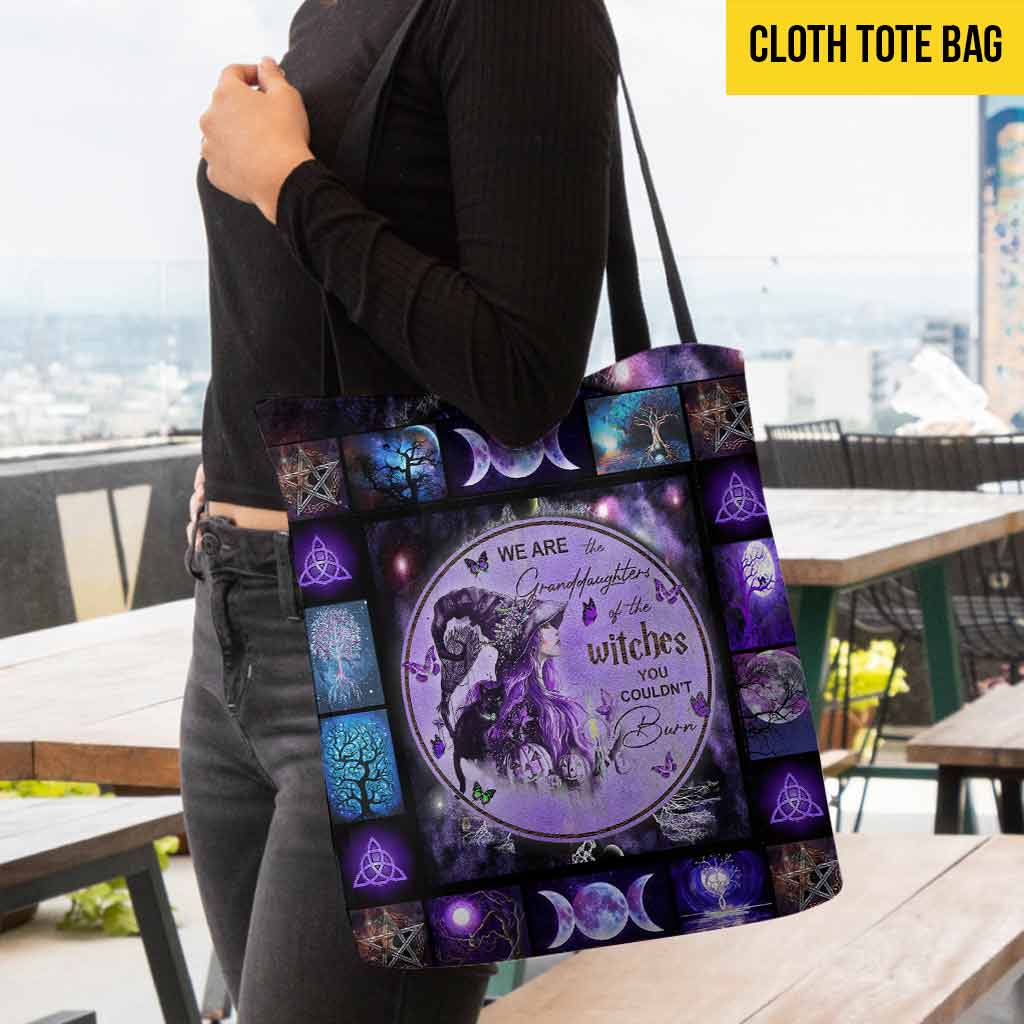 Wicked Witch Purple Halloween Tote Bag