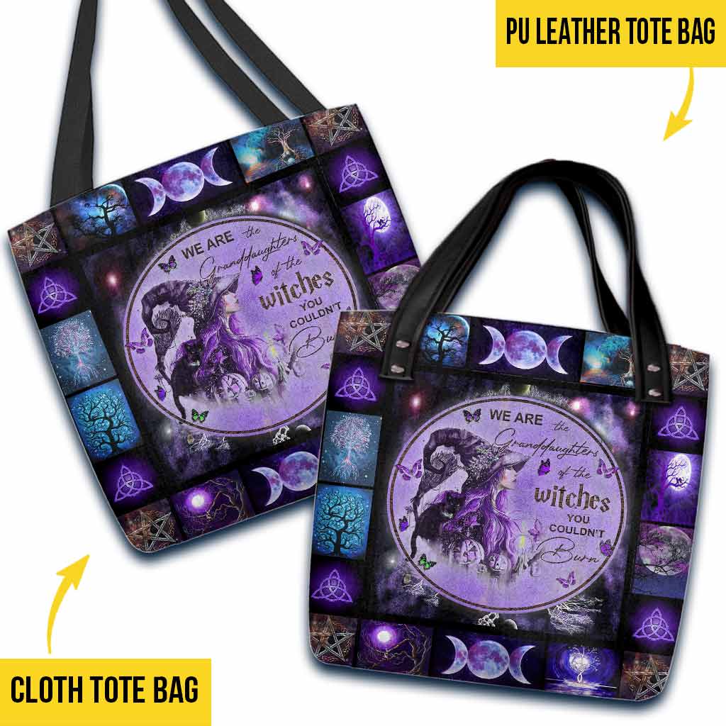 Wicked Witch Purple Halloween Tote Bag