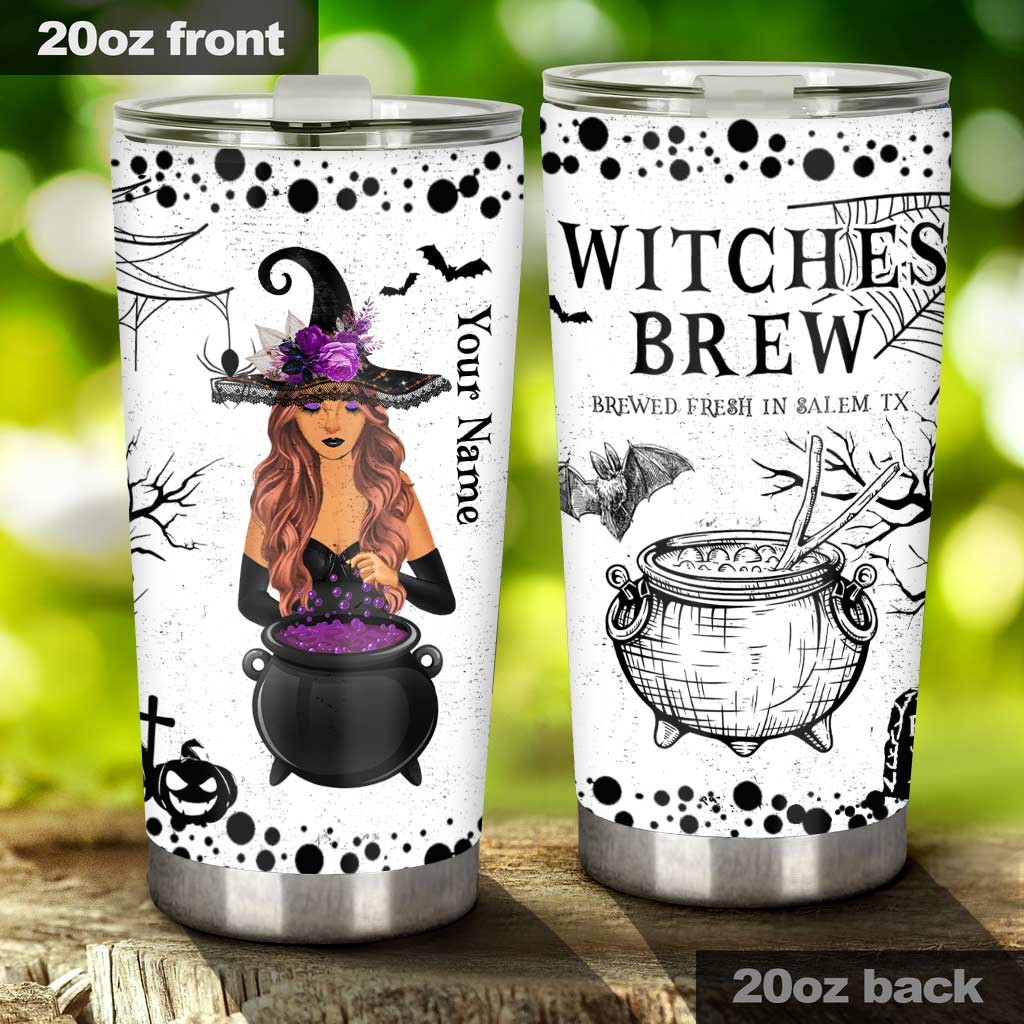 Witch Brew Fresh In Salem - Personalized Witch Tumbler