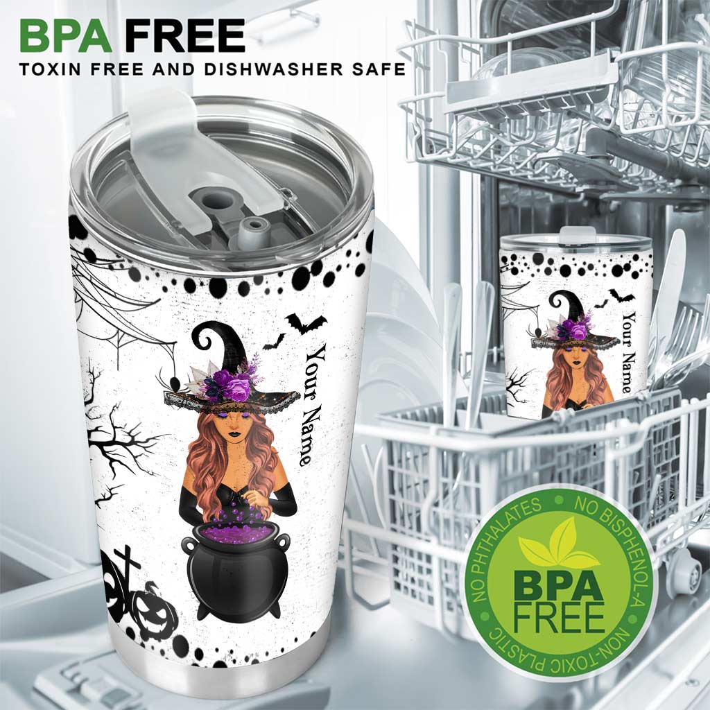 Witch Brew Fresh In Salem - Personalized Witch Tumbler