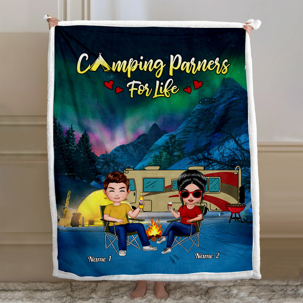 Making Memories - Personalized Couple Camping Blanket