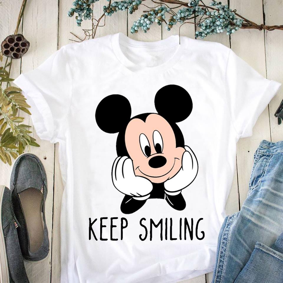 Keep Smiling Mouse T-shirt and Hoodie 0823