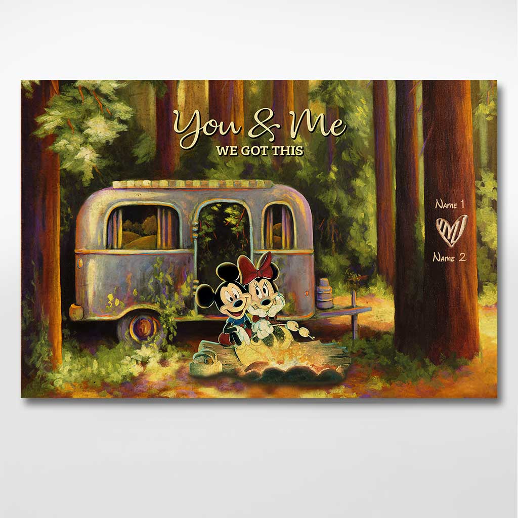 Camping Partners For Life - Personalized Poster
