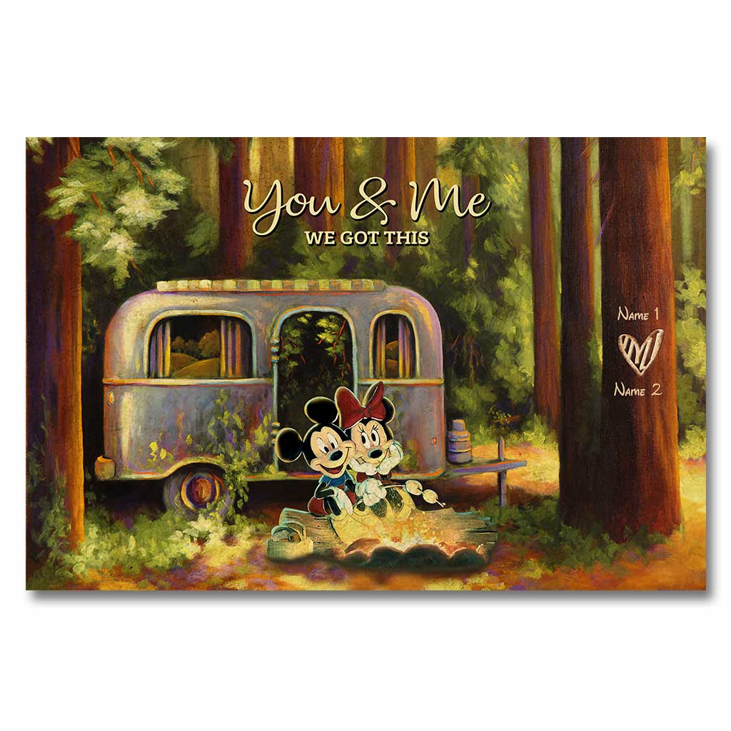 Camping Partners For Life - Personalized Poster