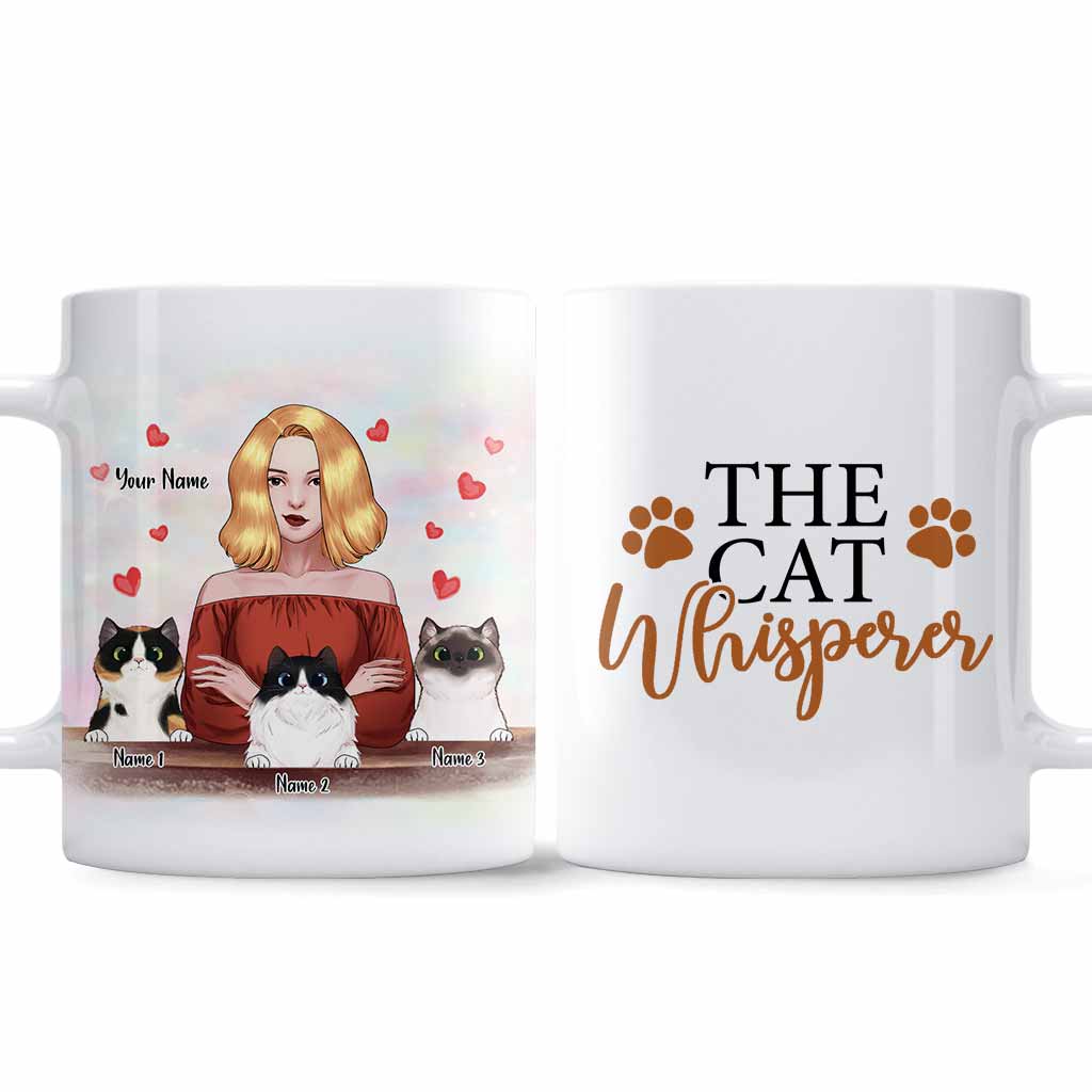 The Cat Whisperer - Personalized Mother's Day Mug