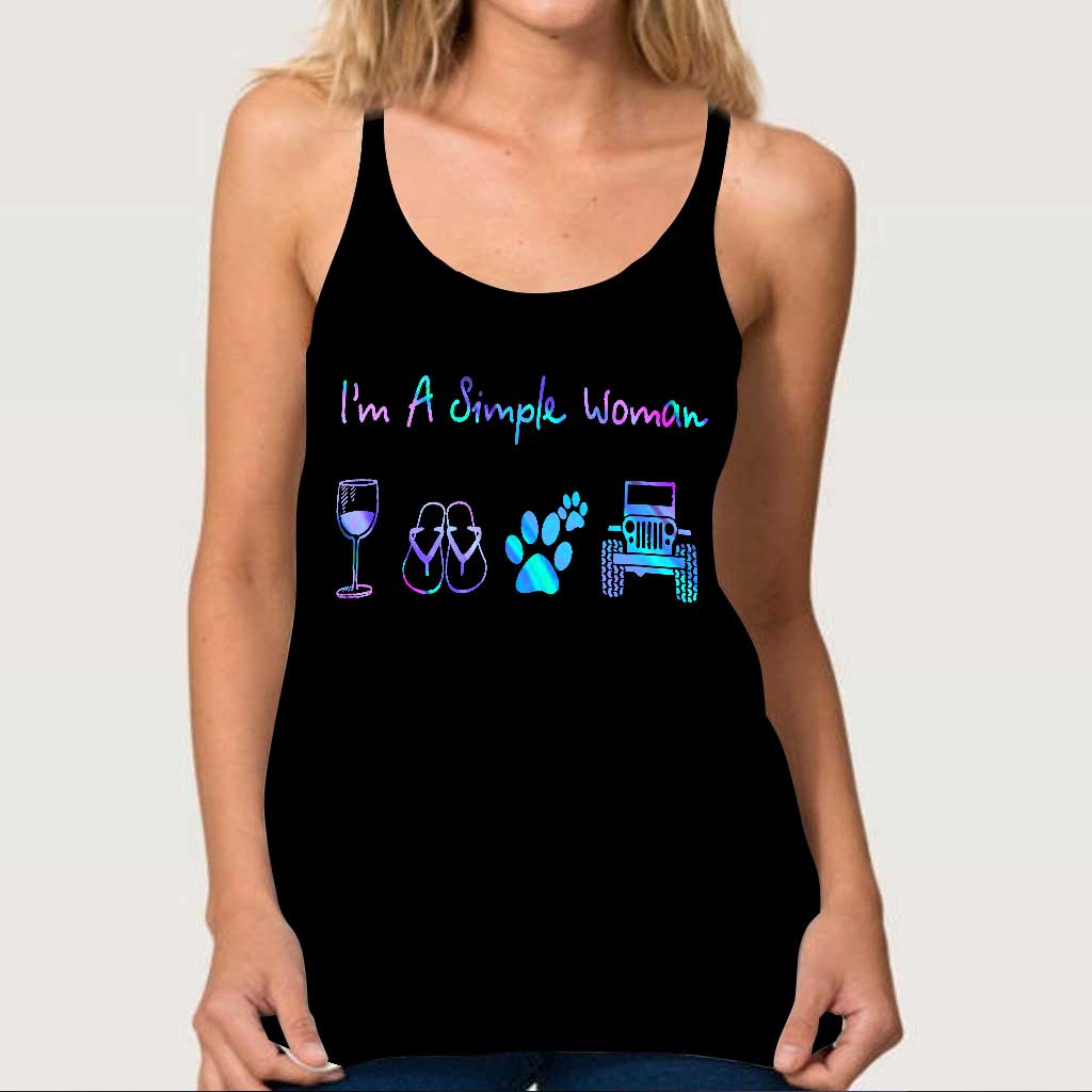 I'm A Simple Woman  - Car Cross Tank Top