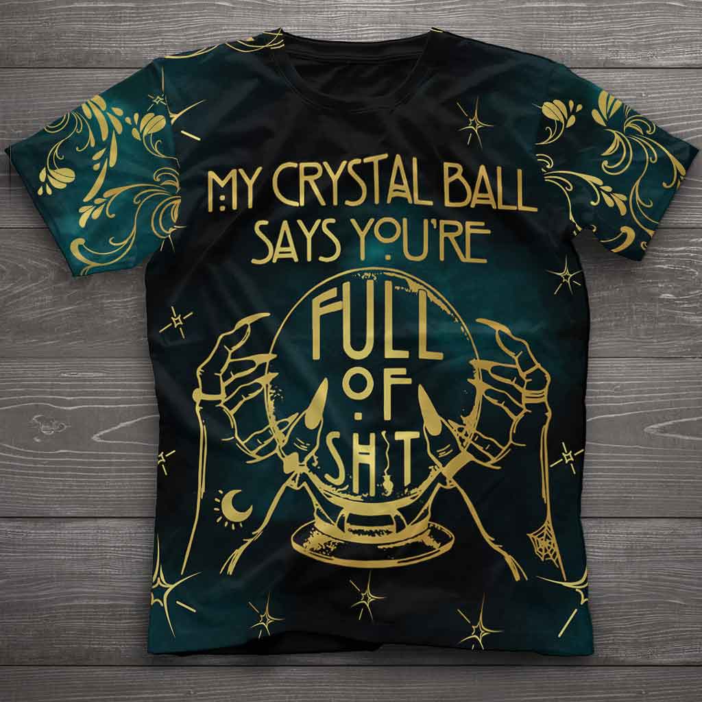 My Crystal Ball - Witch All Over T-shirt and Hoodie