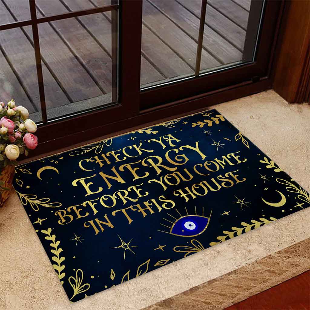 Check Ya Energy - Witch Doormat