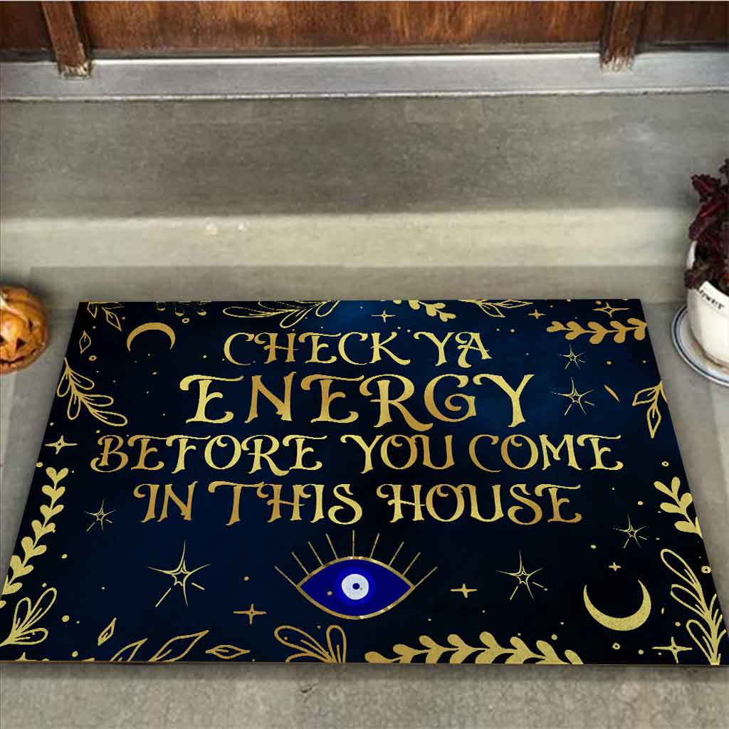 Check Ya Energy - Witch Doormat