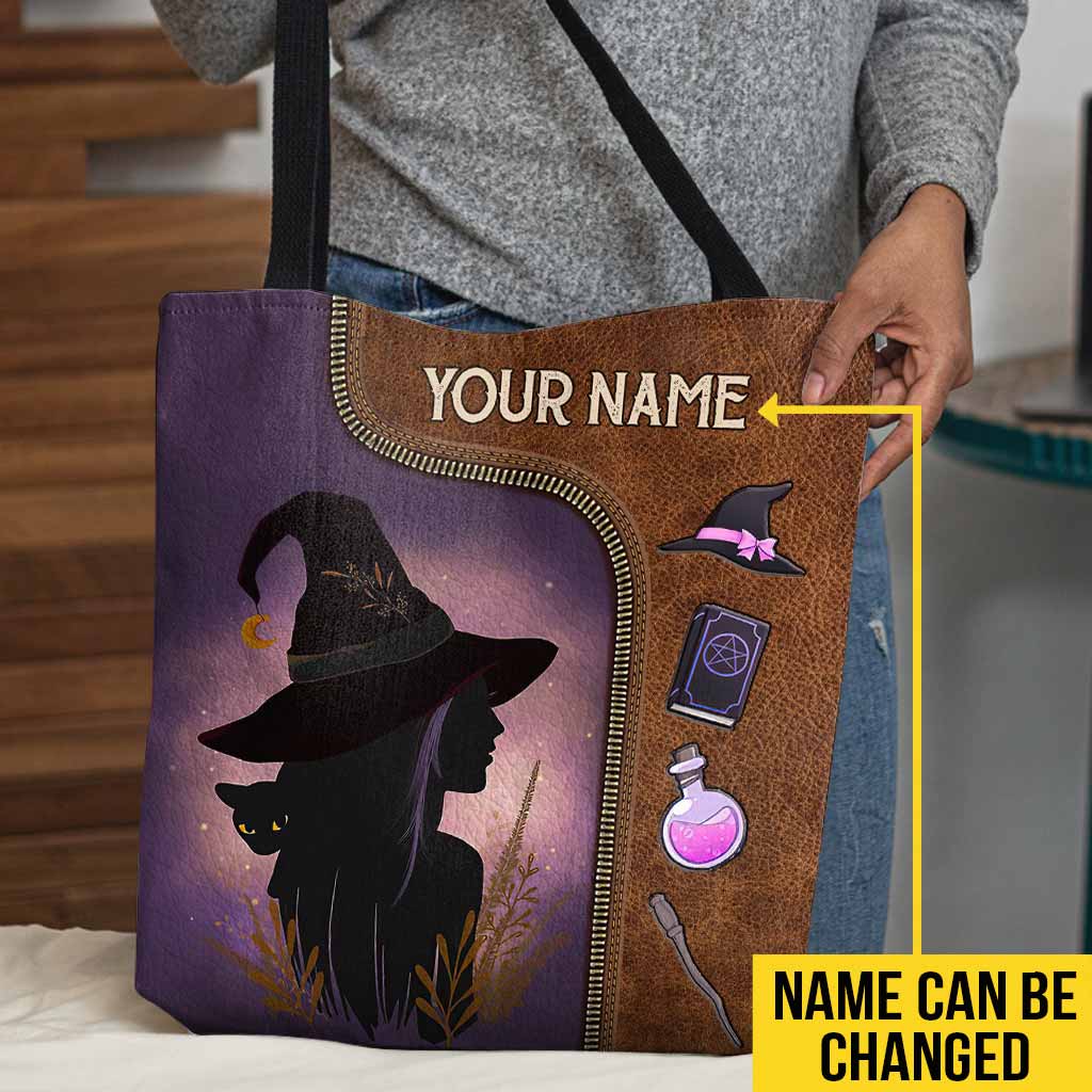 Witch Personalized Tote Bag