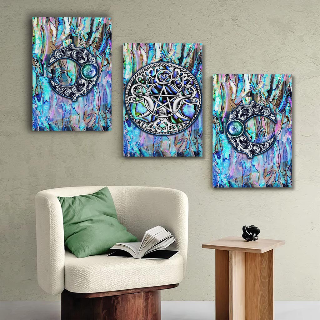 Triple Moon - Witch Poster & Canvas Set