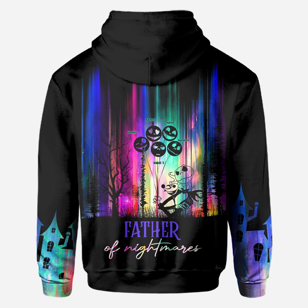 Father Of Nightmares - Personalized All Over T-shirt And Hoodie