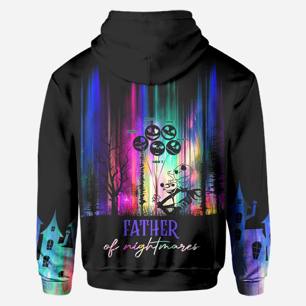 Father Of Nightmares - Personalized All Over T-shirt And Hoodie