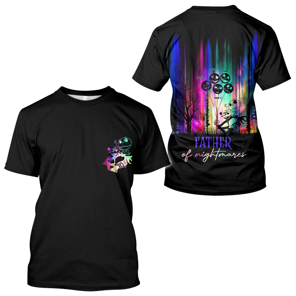 Father Of Nightmares - Personalized All Over T-shirt And Hoodie