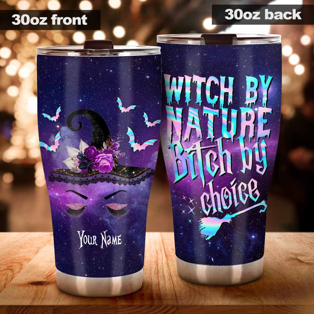 Witch By Nature - Personalized Witch Tumbler