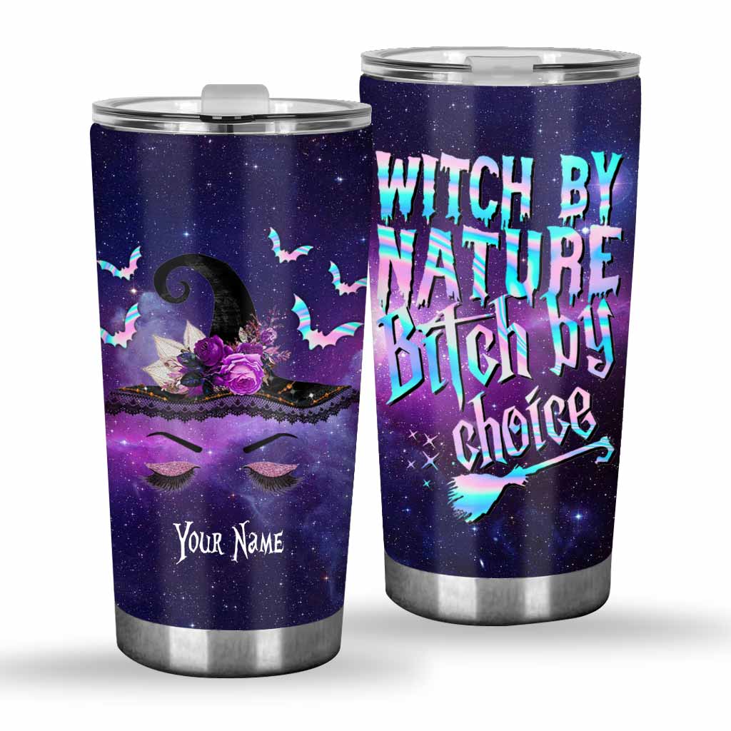 Witch By Nature - Personalized Witch Tumbler