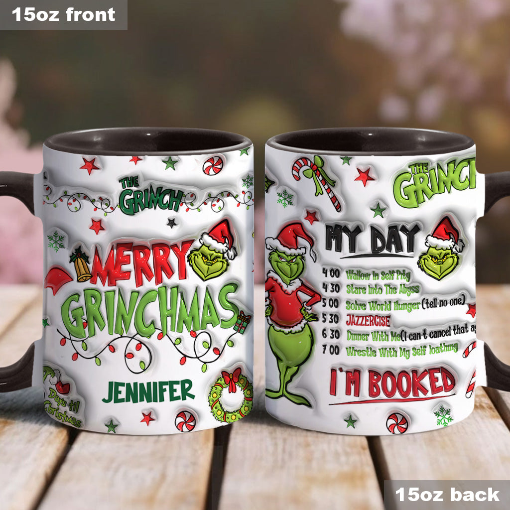 I'm Booked - Personalized Stole Christmas Accent Mug