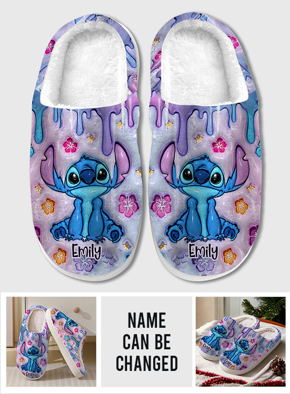 Ohana Means Family - Personalized Ohana Slippers