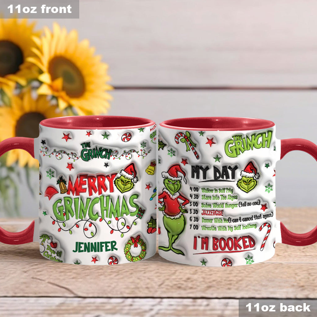 I'm Booked - Personalized Stole Christmas Accent Mug