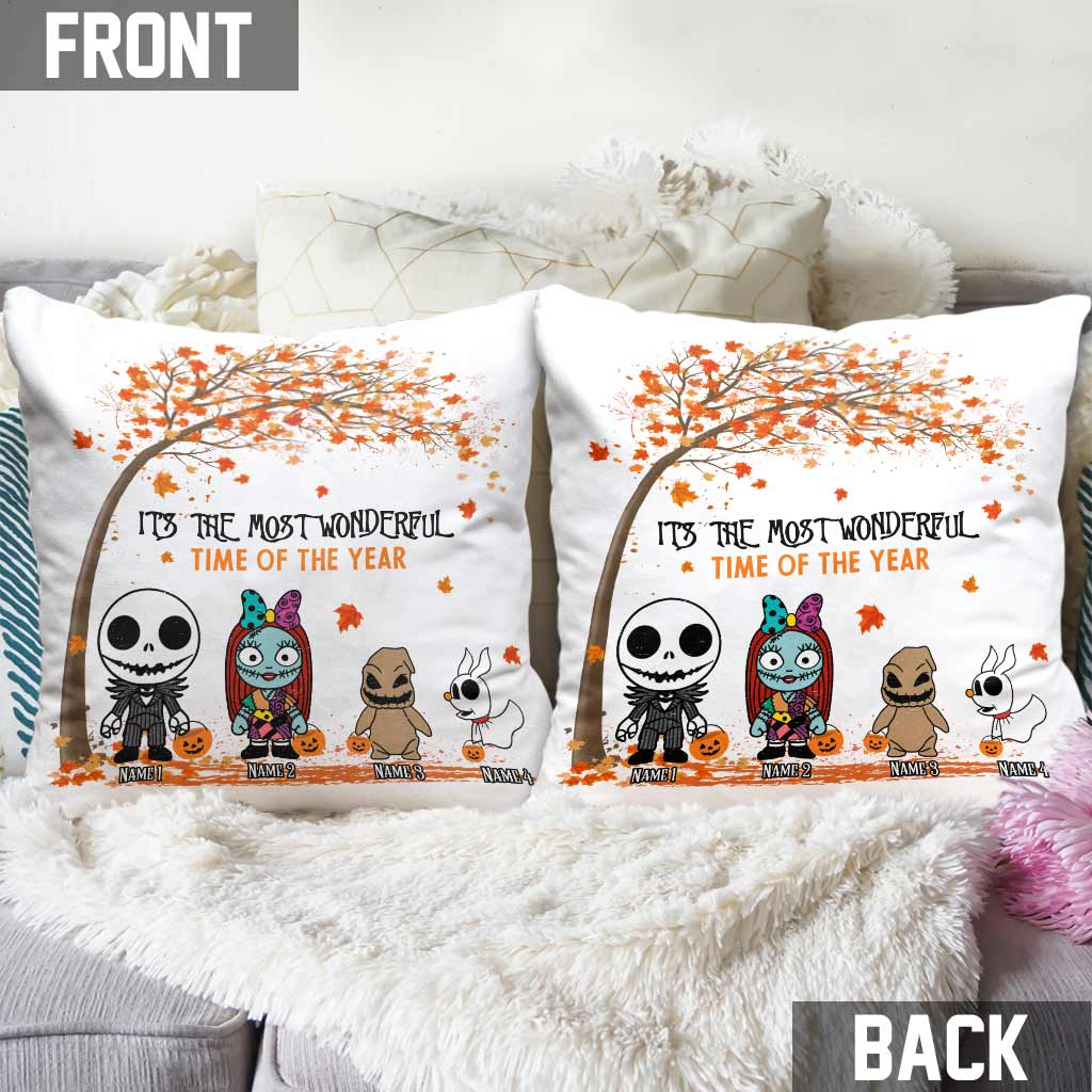 Parents Of Nightmares - Personalized Halloween Nightmare Throw Pillow