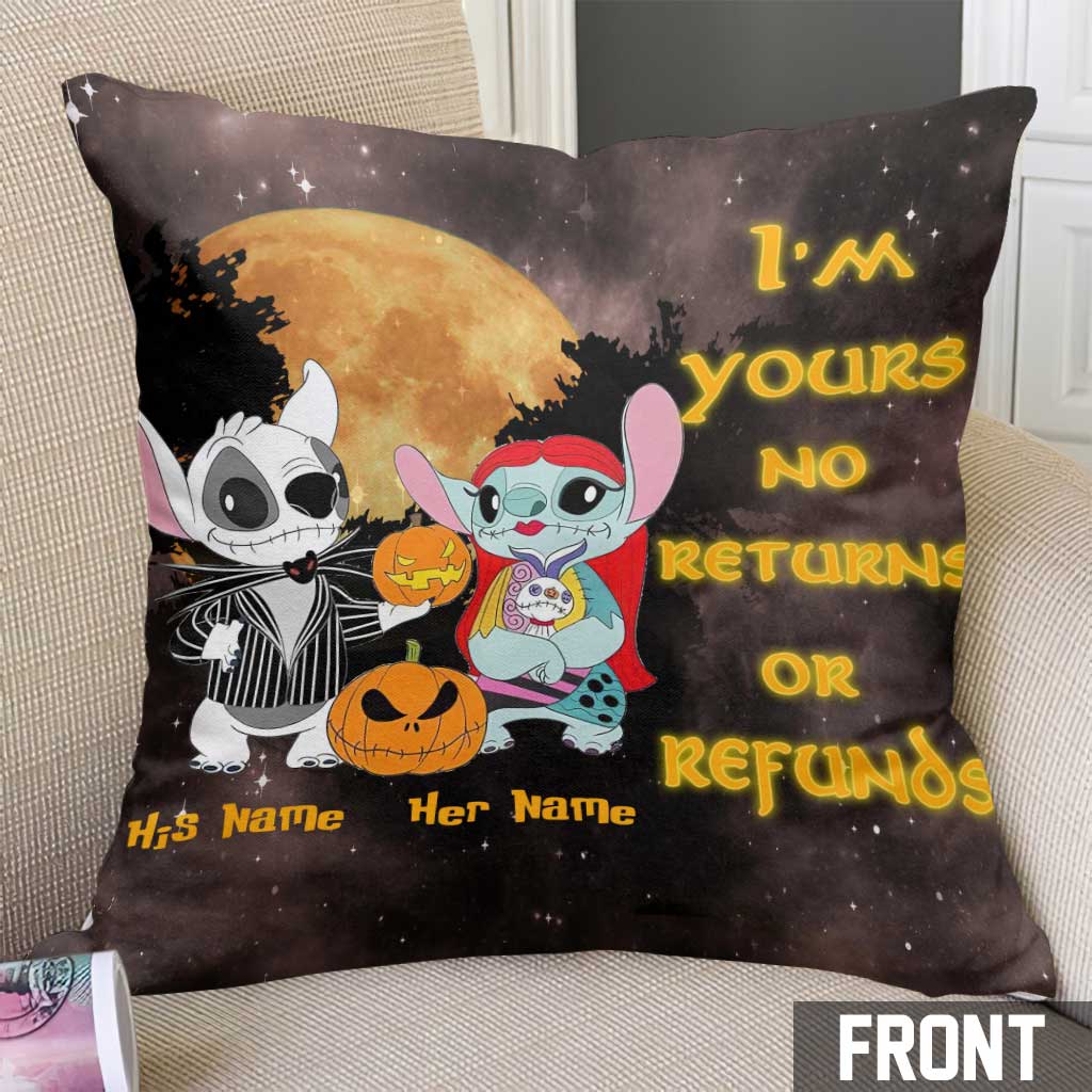 I'm Yours - Personalized Halloween Ohana Throw Pillow