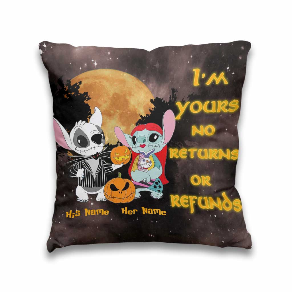 I'm Yours - Personalized Halloween Ohana Throw Pillow