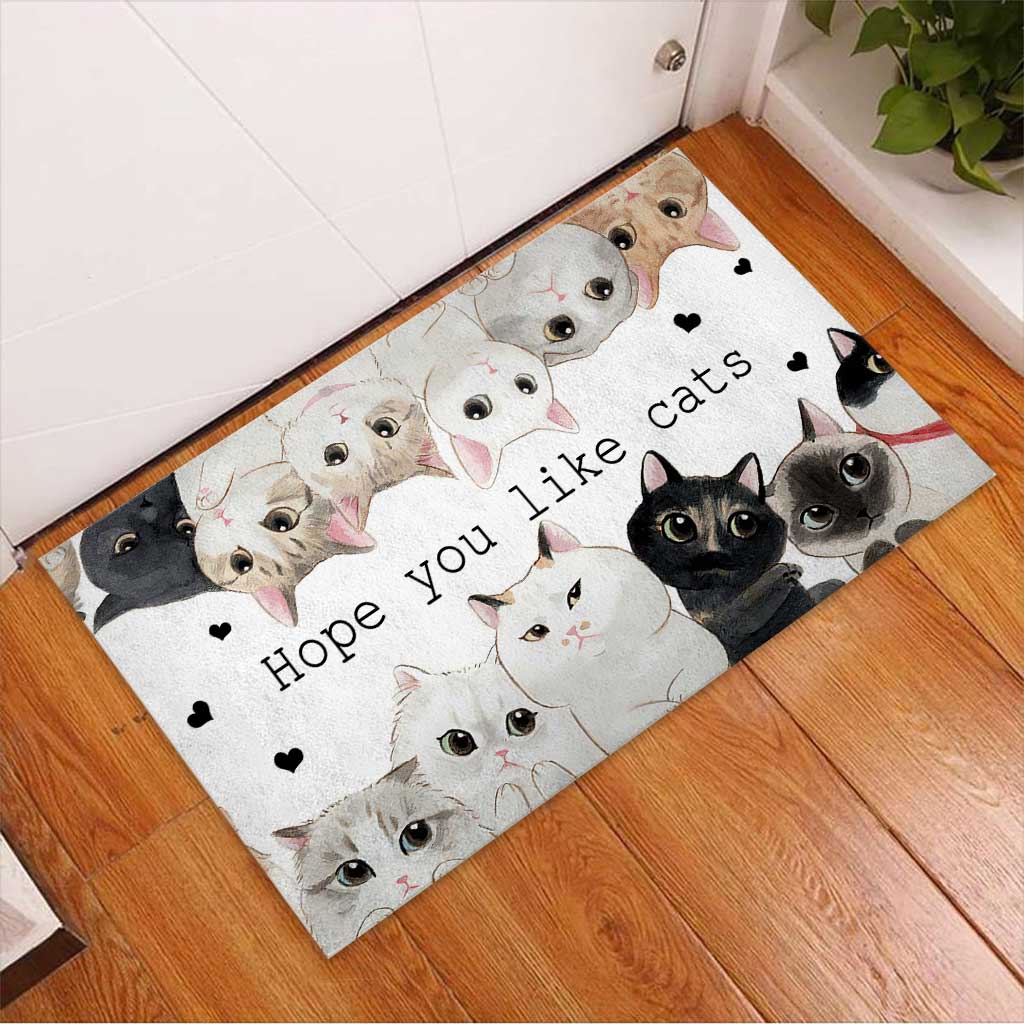 Hope You Like Cats Doormat