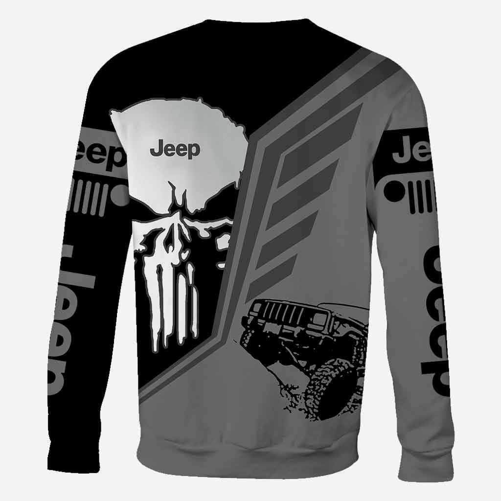 Jp And Skull Car - All Over T-shirt and Hoodie 1121