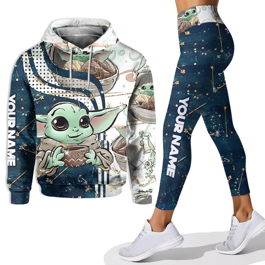 The Child - Personalized The Force Hoodie and Leggings