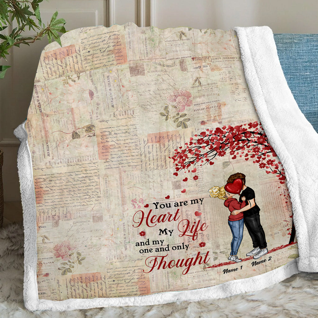 Together Since - Personalized Couple Blanket