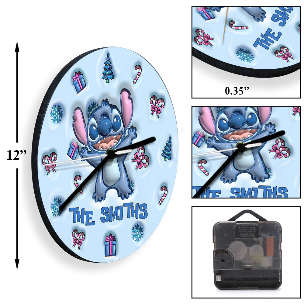 Ohana - Personalized Ohana Wall Clock