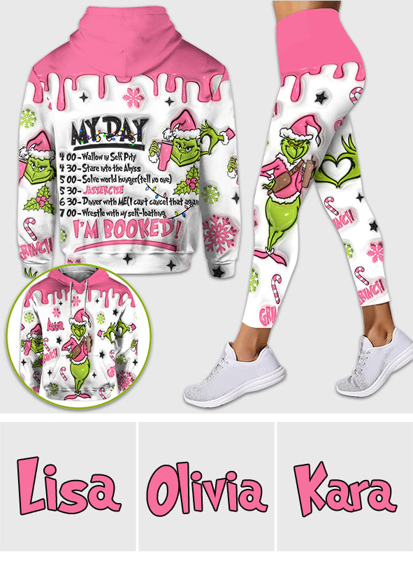 I'm Booked - Personalized Stole Christmas Hoodie and Leggings