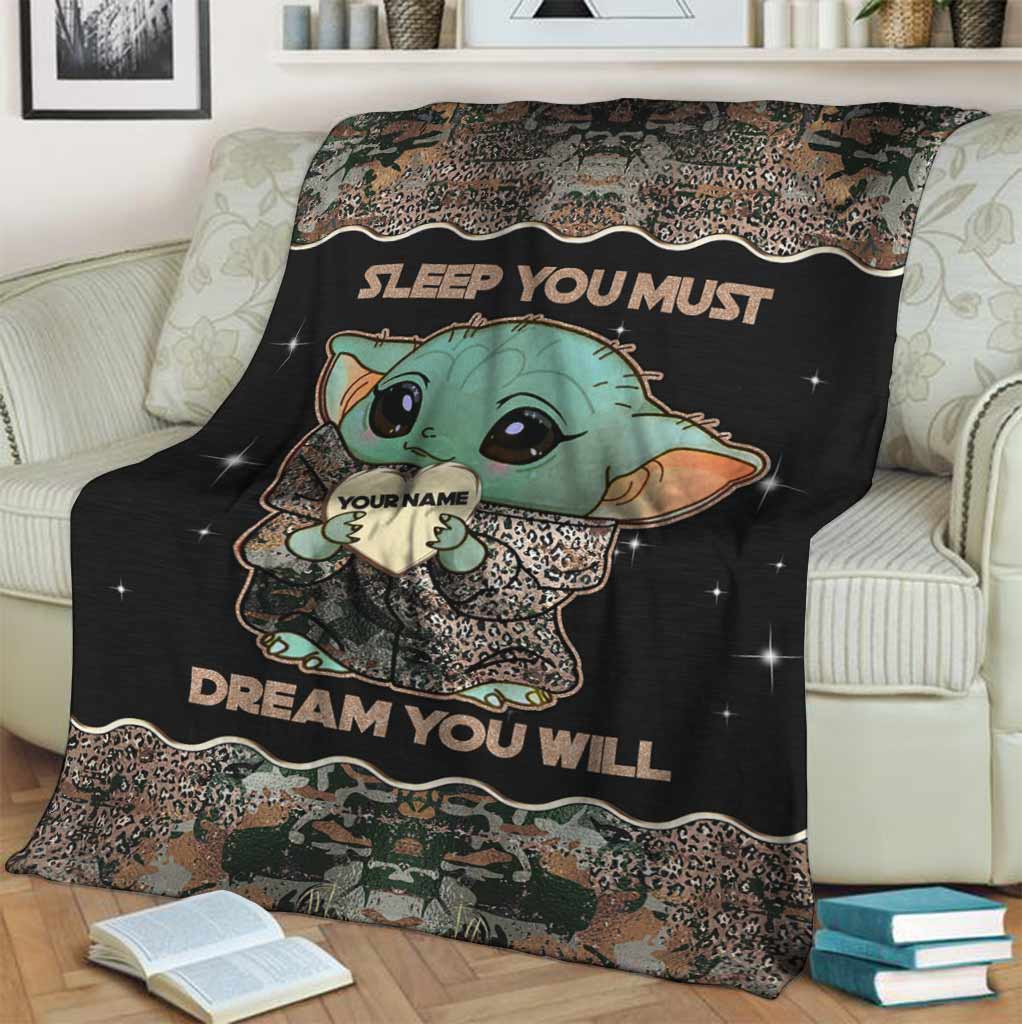 Sleep You Must - Personalized Blanket