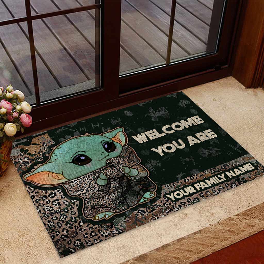 Welcome You Are - Personalized Doormat