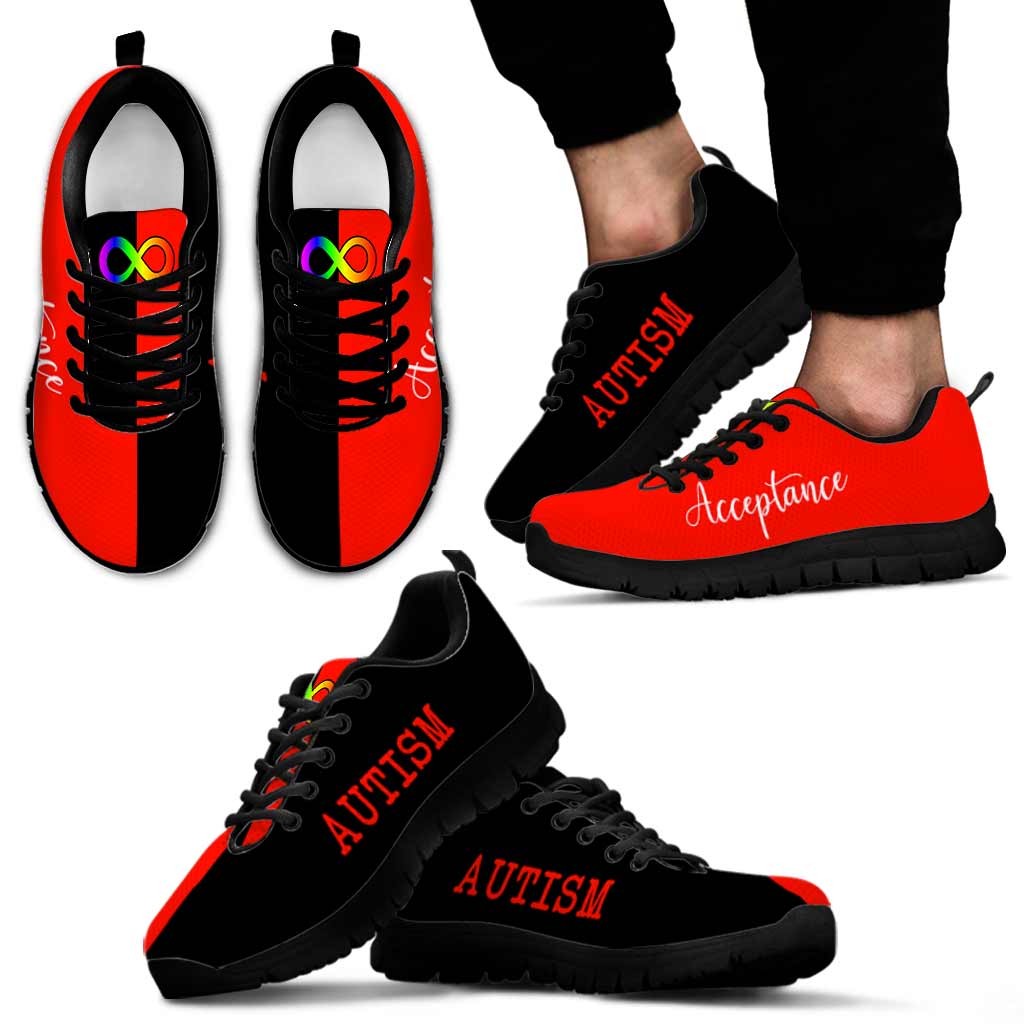 Autism Acceptance - Autism Awareness Sneakers