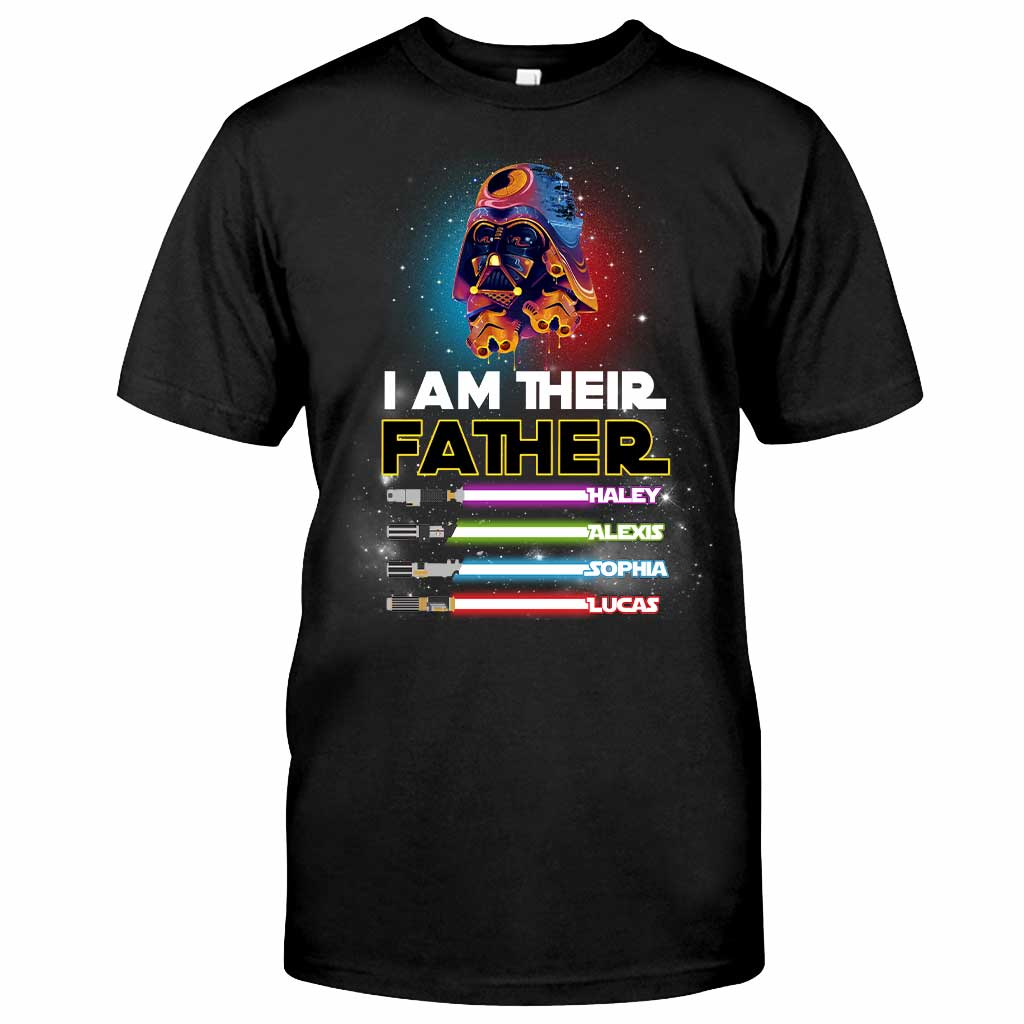 I Am Their Father - Personalized Father's day The Force T-shirt and Hoodie