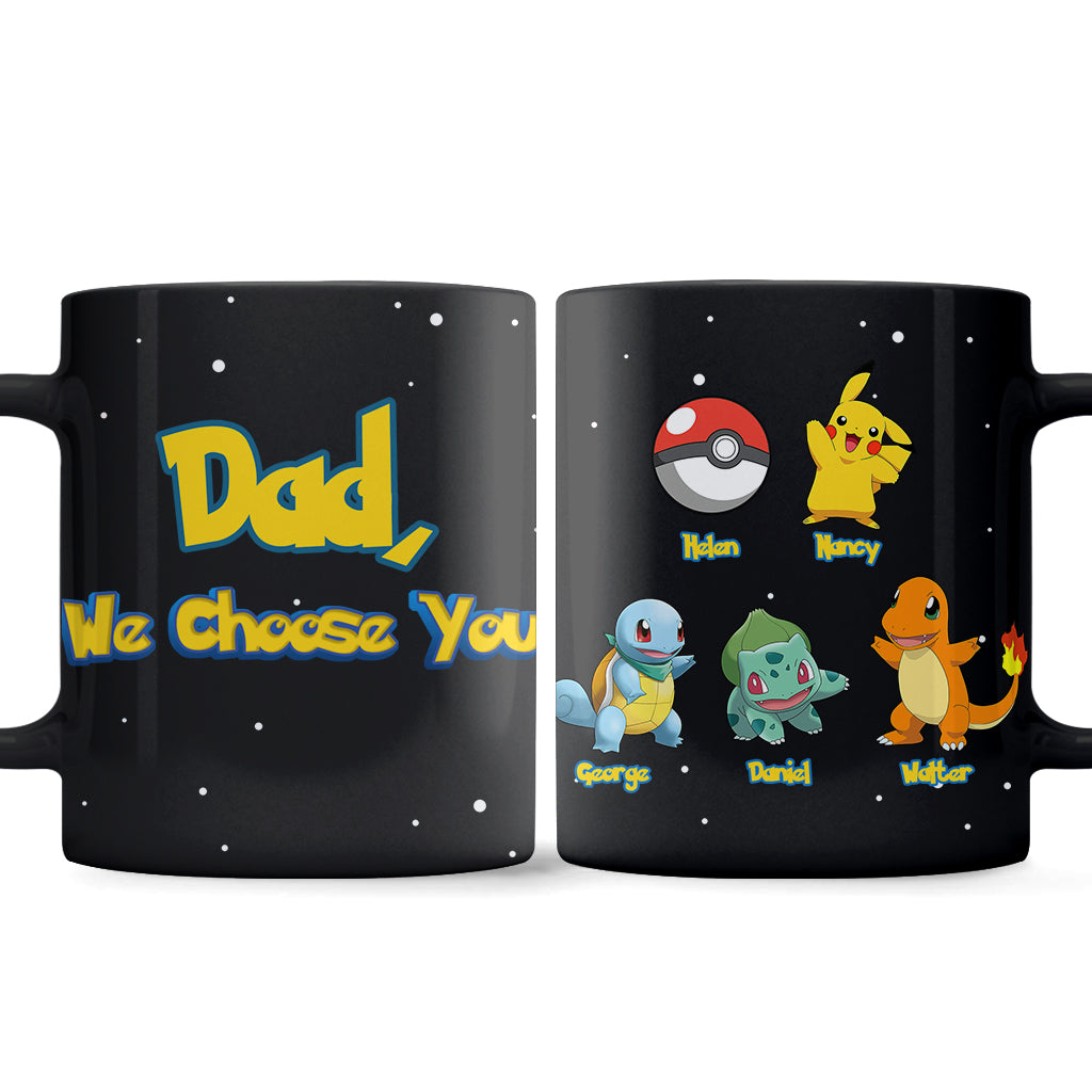 We Choose You - Personalized Monster Trainer Mug