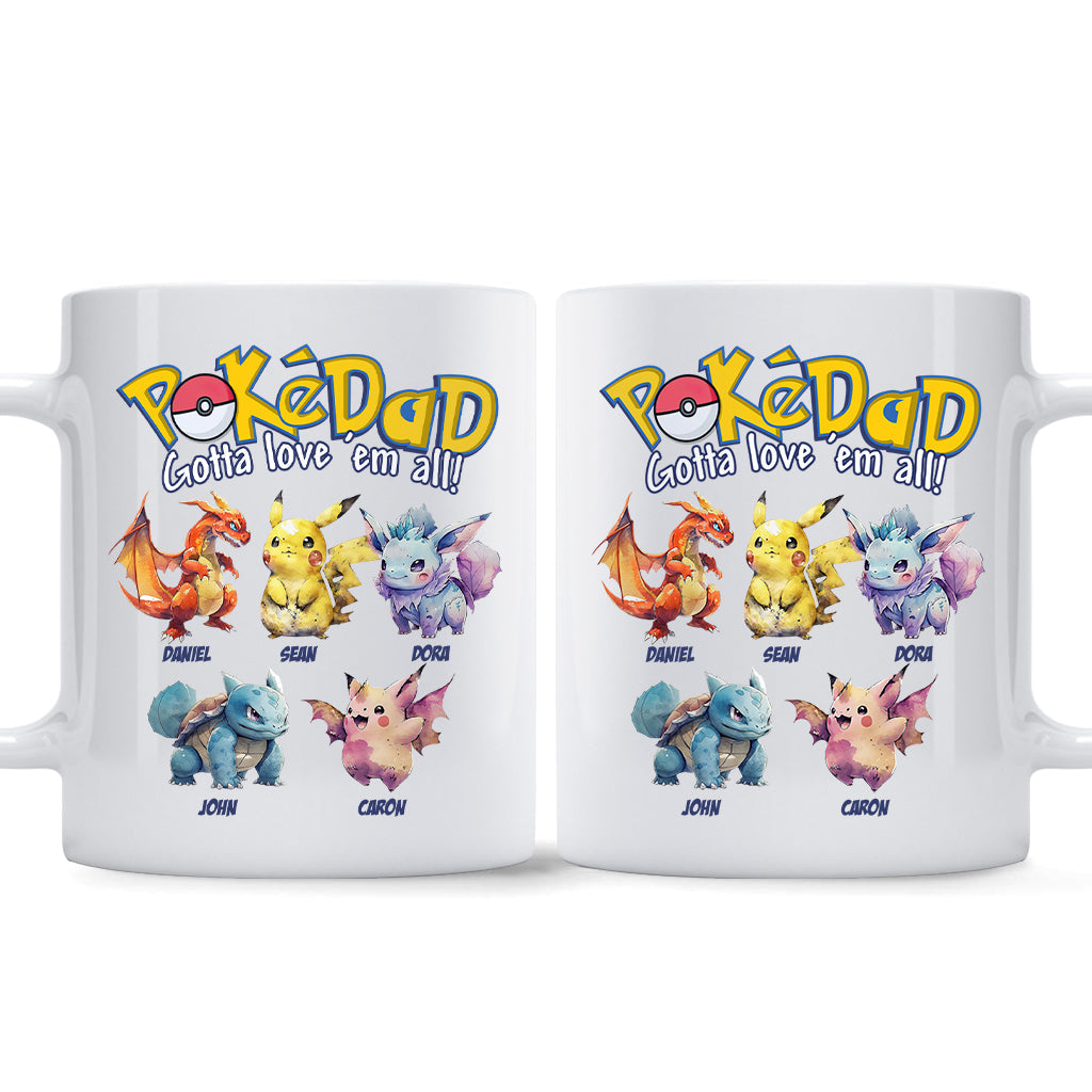 Dear Dad - Personalized Monster Trainer Mug