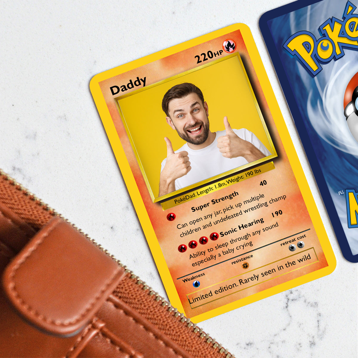 Poke Card - Personalized Monster Trainer Wallet Insert Card