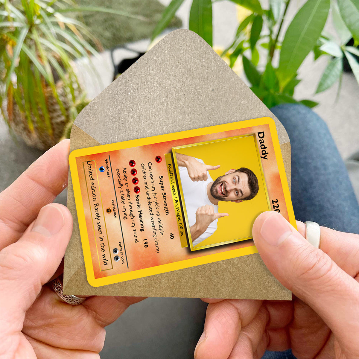 Poke Card - Personalized Monster Trainer Wallet Insert Card