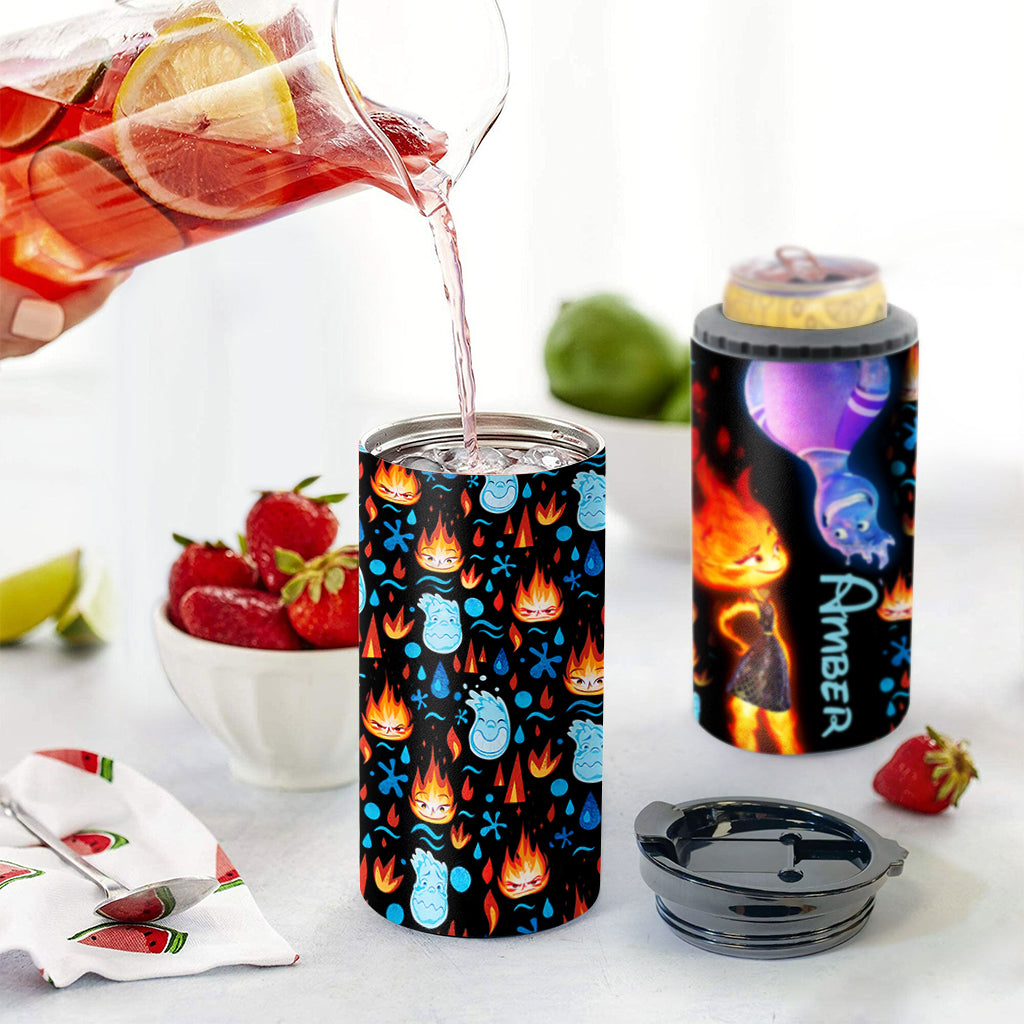 True Love Shines - Personalized Mouse Can Cooler